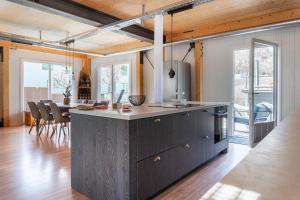 Moselbude Cube mit Sauna