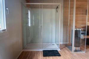 Moselbude Cube mit Sauna