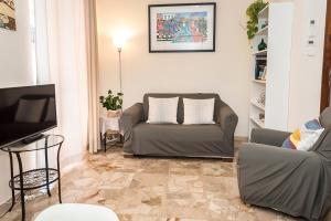 S177 - Sirolo, trilocale in centro con giardino