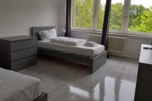 BoLA Ferienwohnung 7 Hamburg-Wandsbek 2 Betten, Küche, Bad