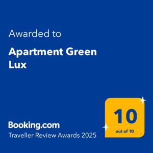 Apartment Green Lux