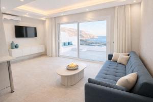 Aqua blue villa with private swimming pool