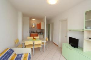 Colorful apartment with sea view