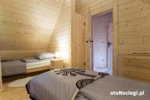 Zakopiańskie domki przy potoku