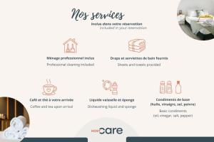 La Petite Escale: Parking Privé et petit extérieur