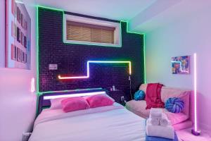 Arcade Neon Lights 70 min Banff Local Coffee