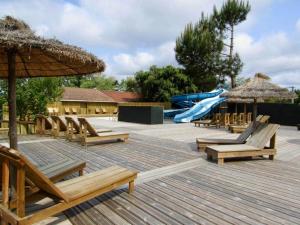 Mobilhome camping Lalande Mimizan