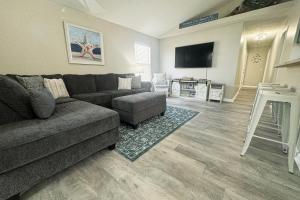 Elegant seaside residence with expansive living areas and nearby beach access