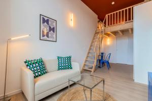 Studio for two people on the mezzanine