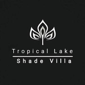 Tropical lake shade villa