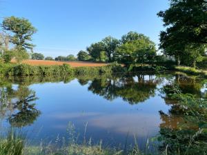 Comfort Safari Tent with Terrace on Nature Campground in France