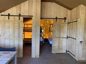 Comfort Safari Tent with Terrace on Nature Campground in France