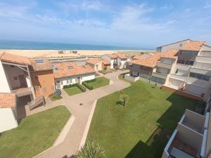 Capbreton-Vue Mer-Couple-Enfant