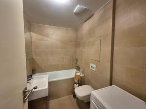 Elegant City Apartment with Balcony near Center