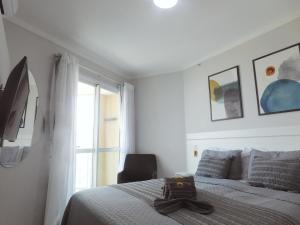 Lindo Flat Pé na Areia c Piscina e Sauna - VDS522