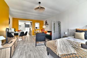 Ave César - Appartement Gallo-Romain en Hypercentre, Fibre, Tv 4K