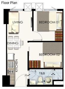 Casa Aria at SMDC Charm Residences - No Parking