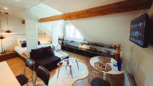 La Suite Media, Elégante suite en centre-ville, appartement avec vue