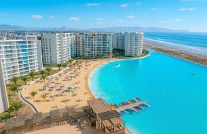 Depto 1 Dorm Frente al Mar y Laguna Cristalina