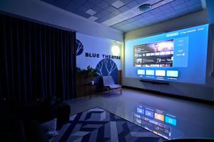 Blue Theatre Near Nimmanhaemin Road and Old City