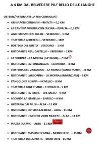 A 4 chilometri dal belvedere più bello delle Langhe