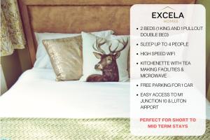 Modern Airport Annexe - Free Parking - Sleeps 4 - Near Luton Airport