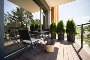 SkyGarden Studio - Private Terrace and View in Quiet Jūrmala