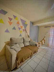 Apartamento a 50m da praia da Enseada - 3 quartos