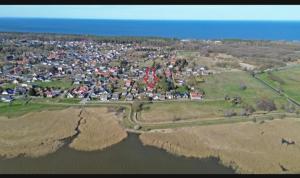 Ostsee-Nest, Sonnige Fewo am Achterwasser, 800m zum Strand