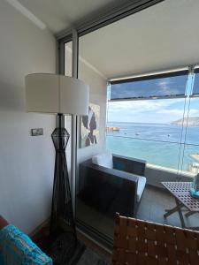 Departamento con hermosa vista al mar en primera línea al Puerto de Iquique