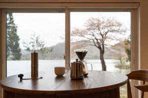 錦秋湖を望む1日1組限定のプライベート絶景宿