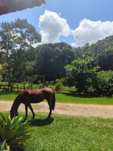 Chalés românticos com hidromassagem e lareira em área rural de visconde de Mauá Pousada Bela Helena
