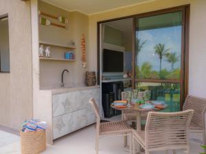 Flat Cris 2, beira mar com diarista, roupa de cama e banho