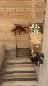 Casa Leandro glamping wooden tiny house