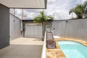 Casa com Piscina, área Gourmet e Ar Condicionado