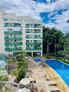 Estúdio Barra da Tijuca vista piscina
