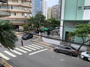 Apto São Vicente pé na areia
