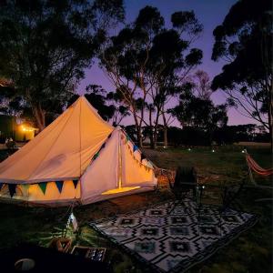Coastal Glamp at Bellarine Estate winery
