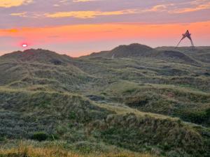 Thatched Cottage In The Dunes By The Beach