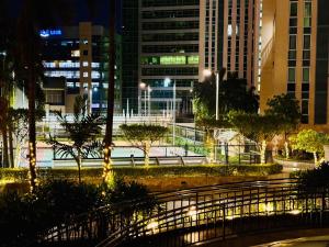 Venice Luxury Residences Studio with Balcony Pool and Netflix Near BGC