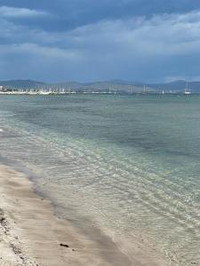 Plage 200 m à pied Terrasse vue Salins Bus pour îles Hyères
