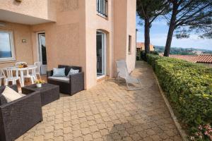 Les Terrasses Azur, Vue mer, Piscine et Tennis