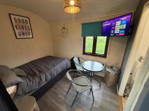 Shepards Hut With Hot Tub and TV