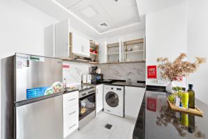 Silkhaus Vacation Homes Modern Studio at Binghatti Pearl Dubai Silicon Oasis