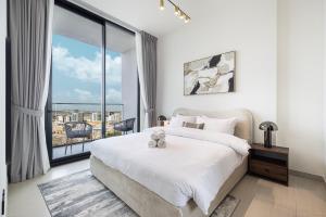 Modern 1BR in Binghatti gardenia - Marina view