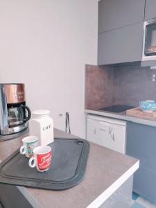 Studio Vue mer et piscine, wifi, climatisation, parking Résidence Cap corniche
