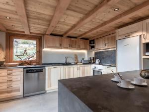 Chalet rénové pour 10 pers., St-Gervais, balcon, parking - FR-1-663-54