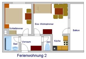 Apartment 2 room in Ferienwohnungen Dietmar Thöni
