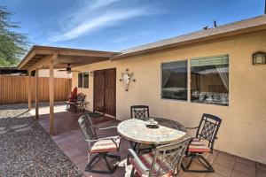 Yard and Fire Pit Quiet East Tucson Escape