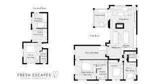 The Curlews - Waterside, boutique home with 10 person spa